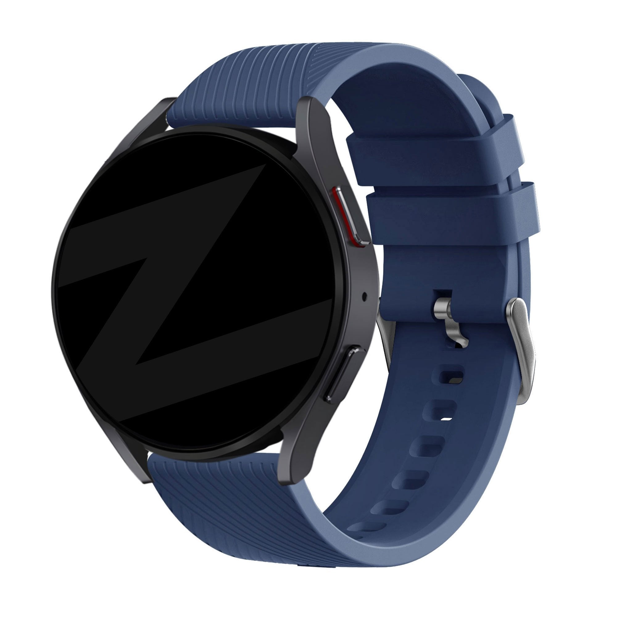 Bandz Correa silicona 'De lujo' Amazfit Cheetah (Pro) (azul oscuro)