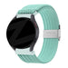 Bandz Garmin Forerunner 55 Woven Nylon Strap (Turquoise)