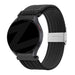Bandz Withings Steel HR - 40mm Woven Nylon Strap (Black)