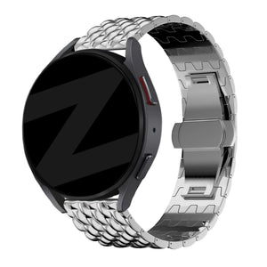 Bandz Levowatch Tiny Steel Strap 'Dragon' (Silver)