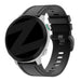 Bandz Garmin Descent Mk3(i) - 43mm Buckled Silicone Strap (Black)