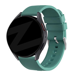 Bandz Correa silicona 'Deluxe' Pebble Round 2 - 20mm (viridiano)