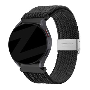 Bandz Correa nylon tejida Amazfit Bip 6 (negra)