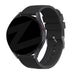 Bandz Suunto Race (S) Silikonarmband 'Deluxe' (Schwarz)