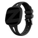 Bandz Fitbit Sense 2 Silicone Strap 'Slim' (Black)