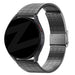 Bandz Amazfit Balance Adjustable Steel Strap (Black)