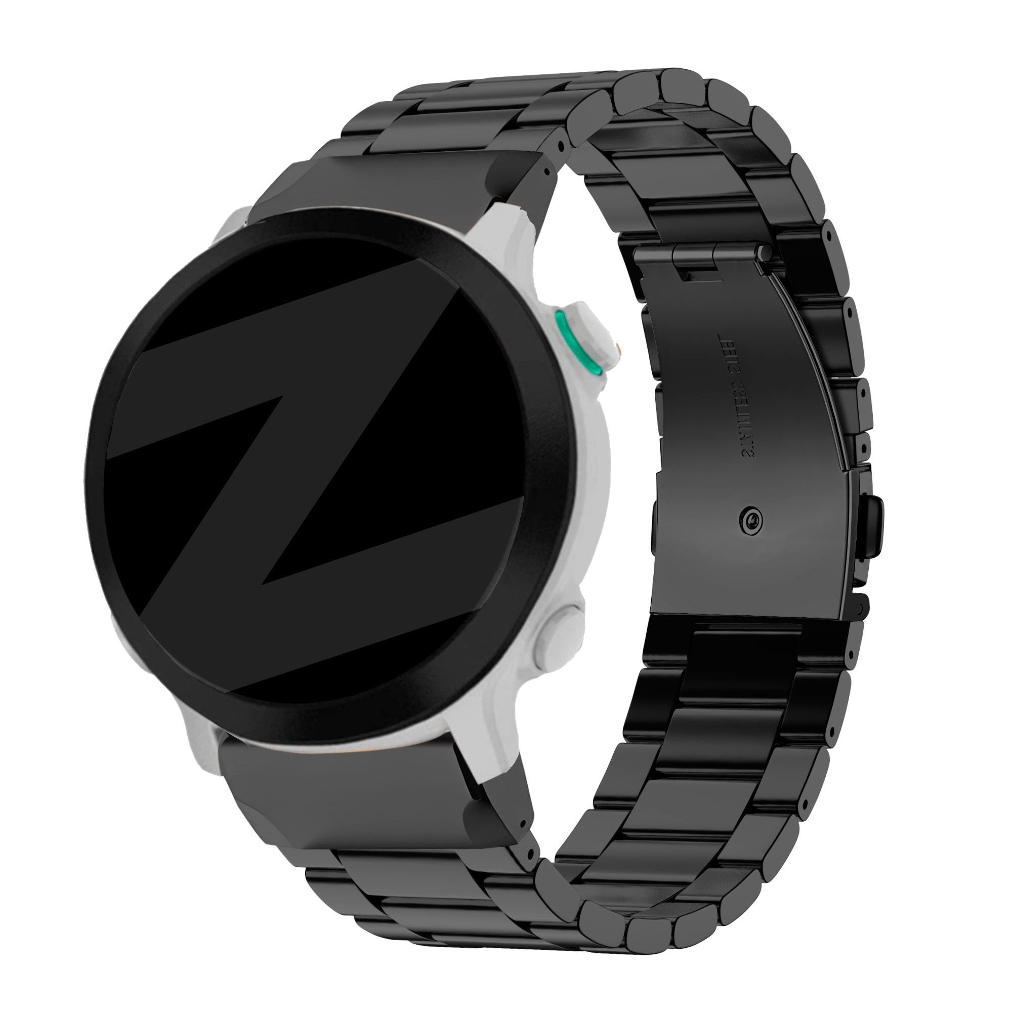 Bandz Correa acero 'Classic' Garmin Forerunner 970 (negro)