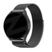 Bandz Amazfit GTS 4 Milanese Loop Armband (Schwarz)