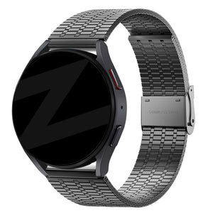 Bandz Huawei Watch GT 5 Pro - 46mm verstelbare stalen band (zwart)