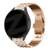 Bandz Amazfit Bip 3 (Pro) Steel Strap 'Dragon' (Rose Gold)
