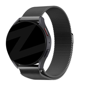 Bandz Bracelet milanaise loop Huawei Watch GT 5 46mm (noir)