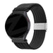 Bandz Amazfit Bip 5 Woven Nylon Strap (Black)