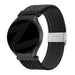 Bandz Suunto Race (S) geflochtenes Nylonarmband (Schwarz)