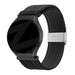 Bandz Correa nylon tejida Levowatch Tiny (negro)