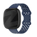 Bandz Fitbit Sense 2 Sport Strap 'Sport Air' (Dark Blue)