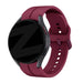 Bandz Samsung Galaxy Watch 7 - 40mm Silicone Strap 'Extreme' (Wine Red)