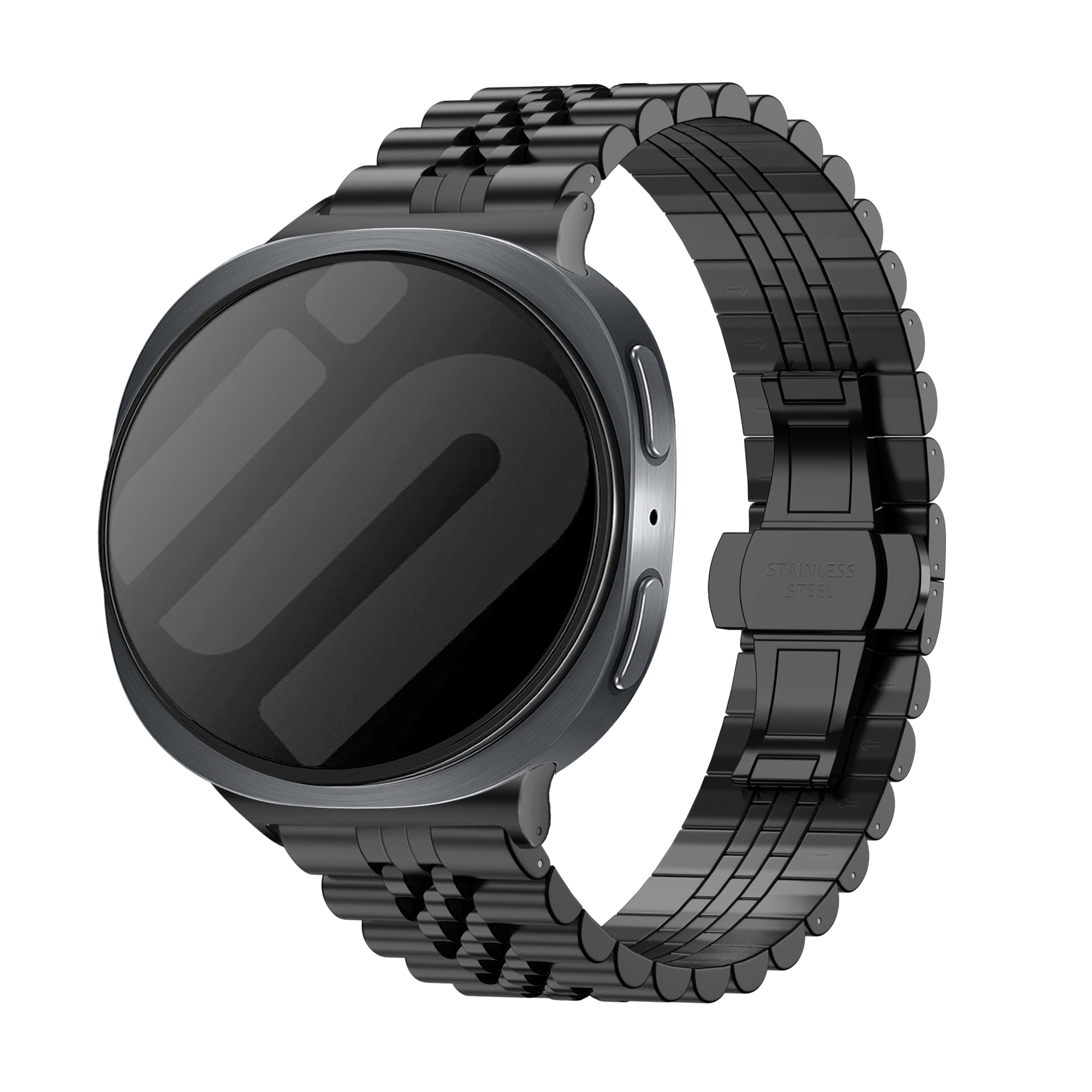 Samsung Galaxy Watch 8 - 40mm Jubilee Stahlarmband (Schwarz)