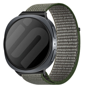 Bracelet nylon Samsung Galaxy Watch 8 - 44mm (vert olive)