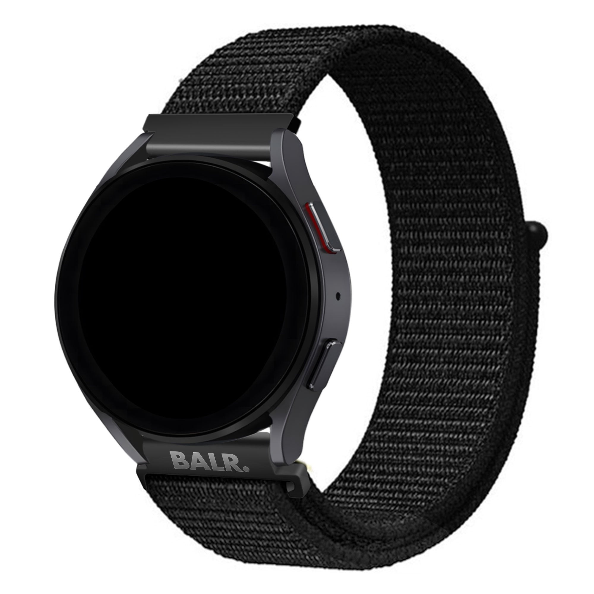 BALR Samsung Galaxy Watch 6 40mm Nylonarmband (Schwarz)