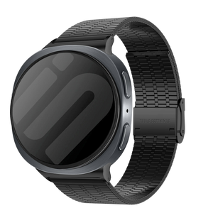 Samsung Galaxy Watch 8 Classic Feines Stahlarmband (Schwarz)