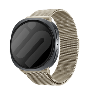 Samsung Galaxy Watch 8 - 44mm Milanese Strap (Retro Gold)