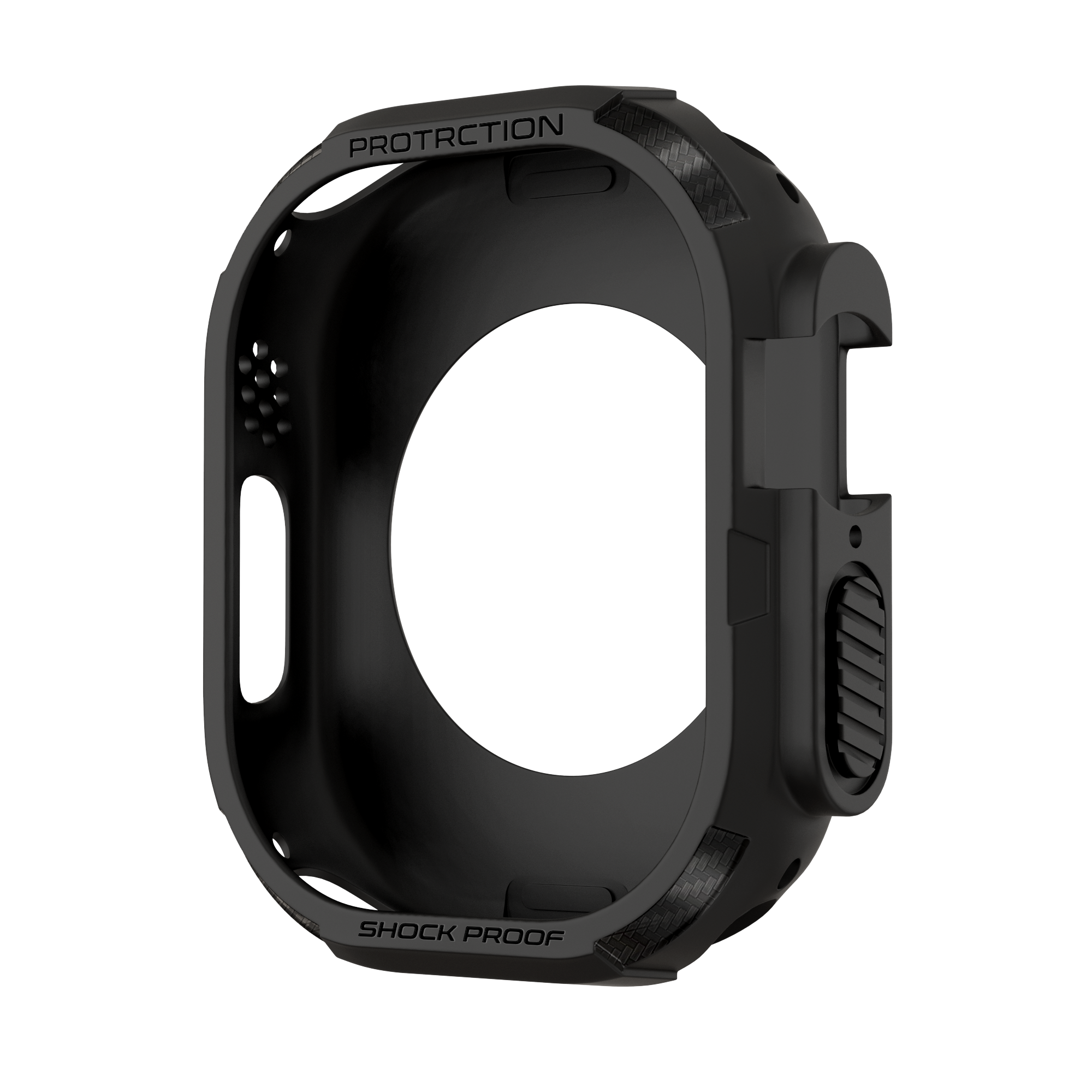 Bandz Funda TPU robusta Apple Watch Ultra - 49mm (negro)