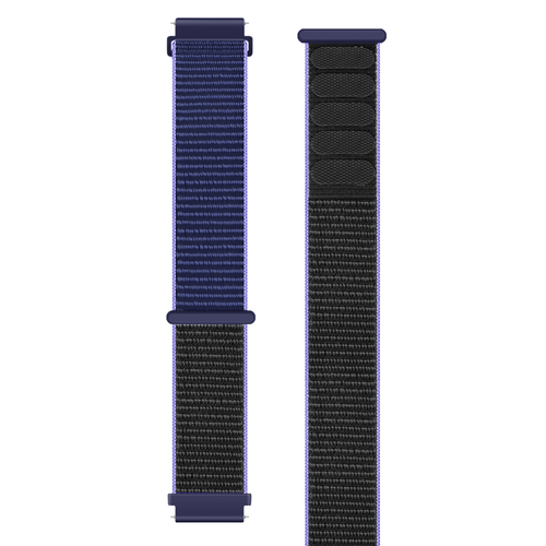 Garmin Venu 3 Nylonarmband (Blau/Schwarz)