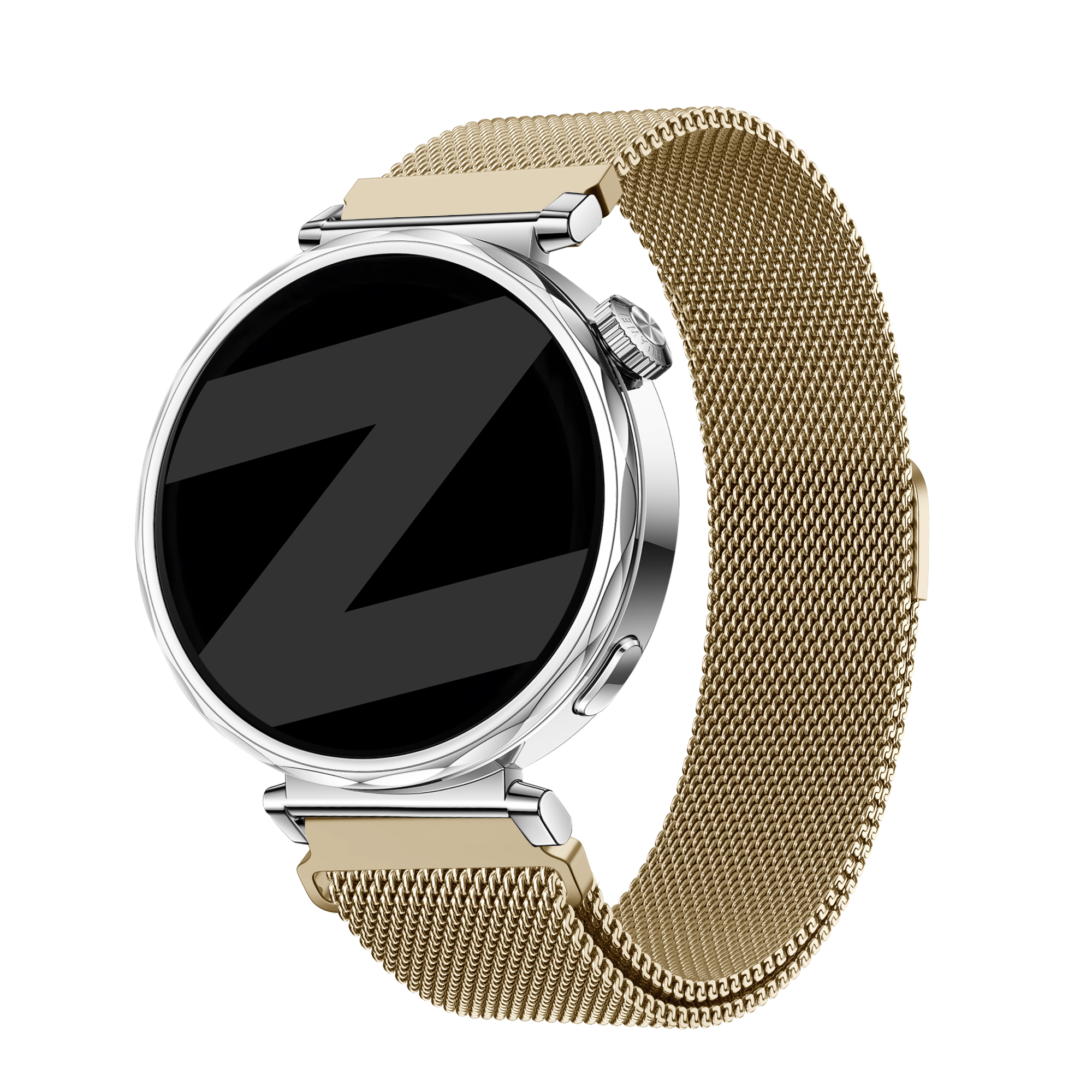 Bandz Withings ScanWatch 2 - 38mm Milanese Strap 'Easy fit' (Gold)