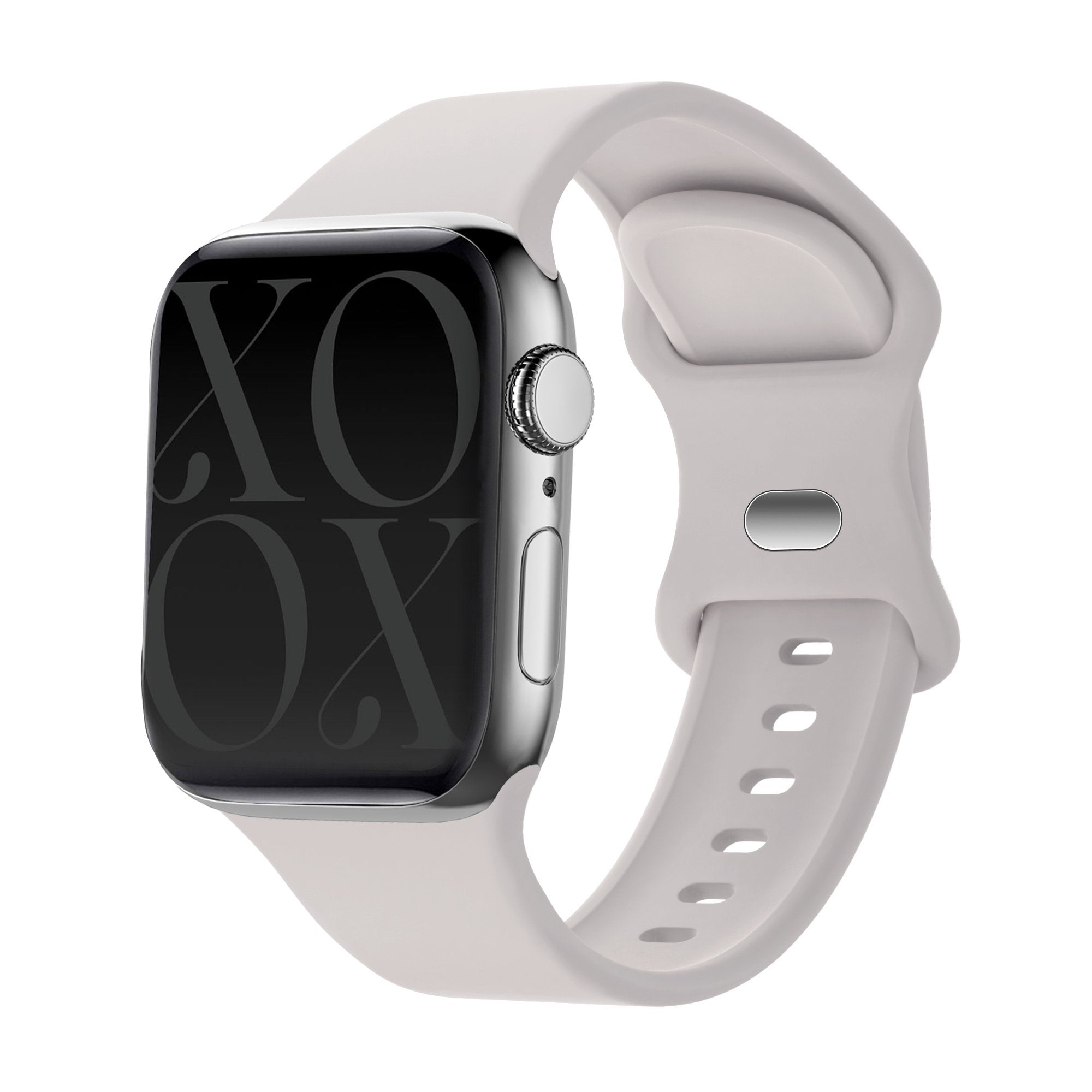 Correa silicona xoxo Wildhearts Apple Watch (blanco estrella)