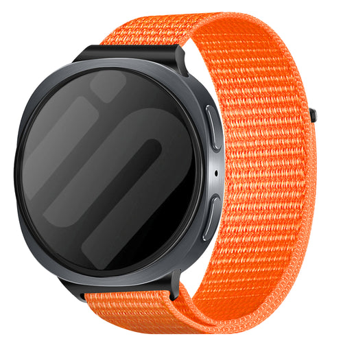 Samsung Galaxy Watch 8 - 40mm Nylonarmband (Orange)