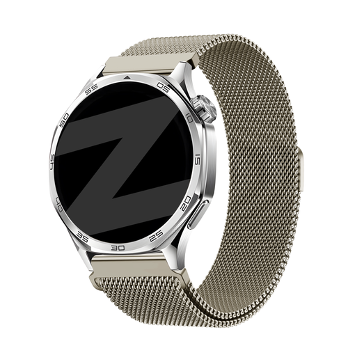 Bandz Coros Pace 3 'One Push' Milanese Armband (Titan)