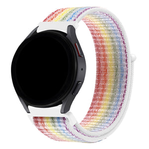 Bandz Garmin Vivomove Trend Nylon Loop Armband (Mehrfarbig)