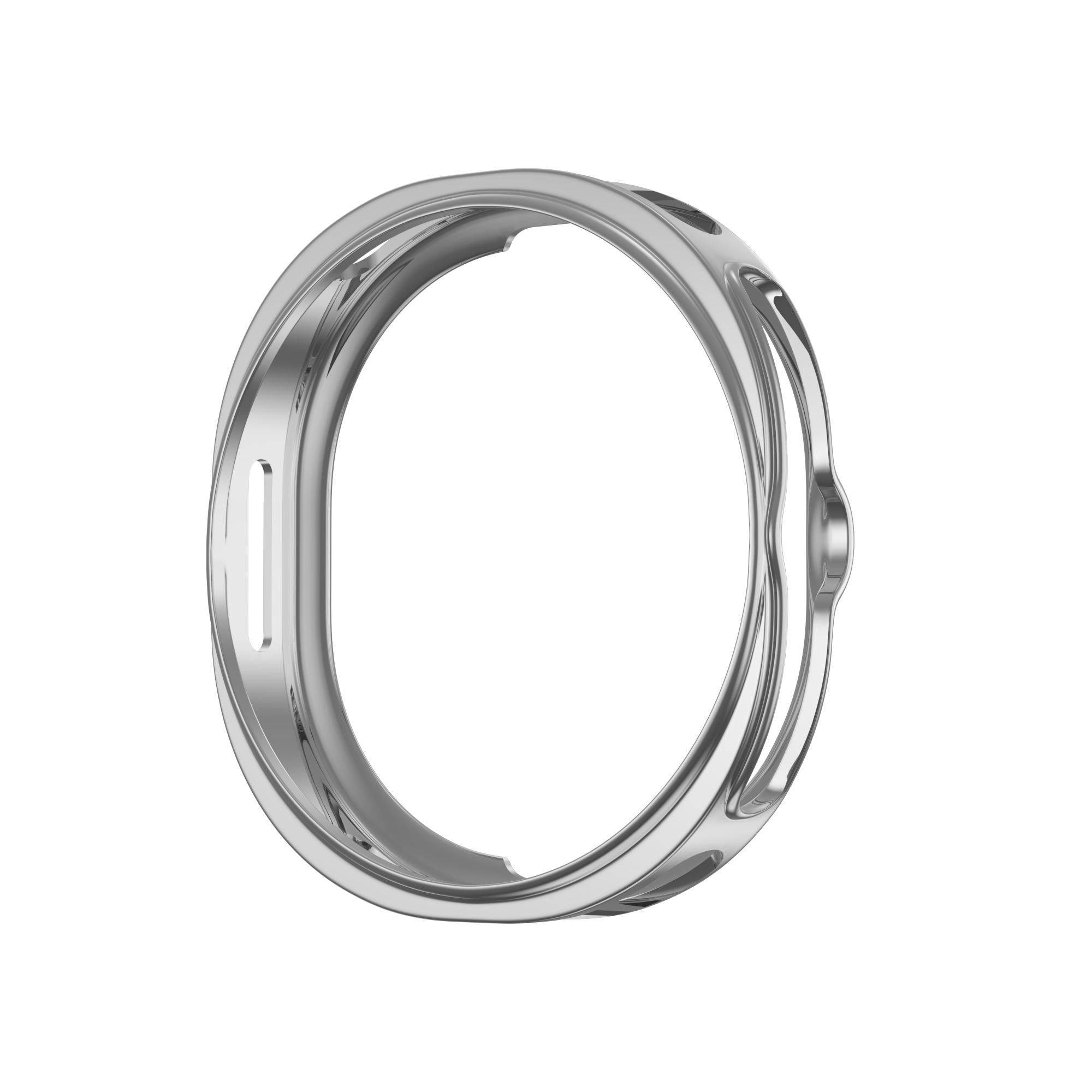 Bandz Funda TPU Samsung Galaxy Watch 8 Classic (plateado)