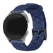 Samsung Galaxy Watch Active Silicone Strap Hexagons (Dark Blue)