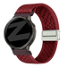 Bandz Garmin Approach J1 vintage nylon band (wijnrood)