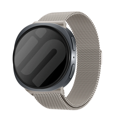 Samsung Galaxy Watch 8 - 40mm Milanese Strap (Starlight)