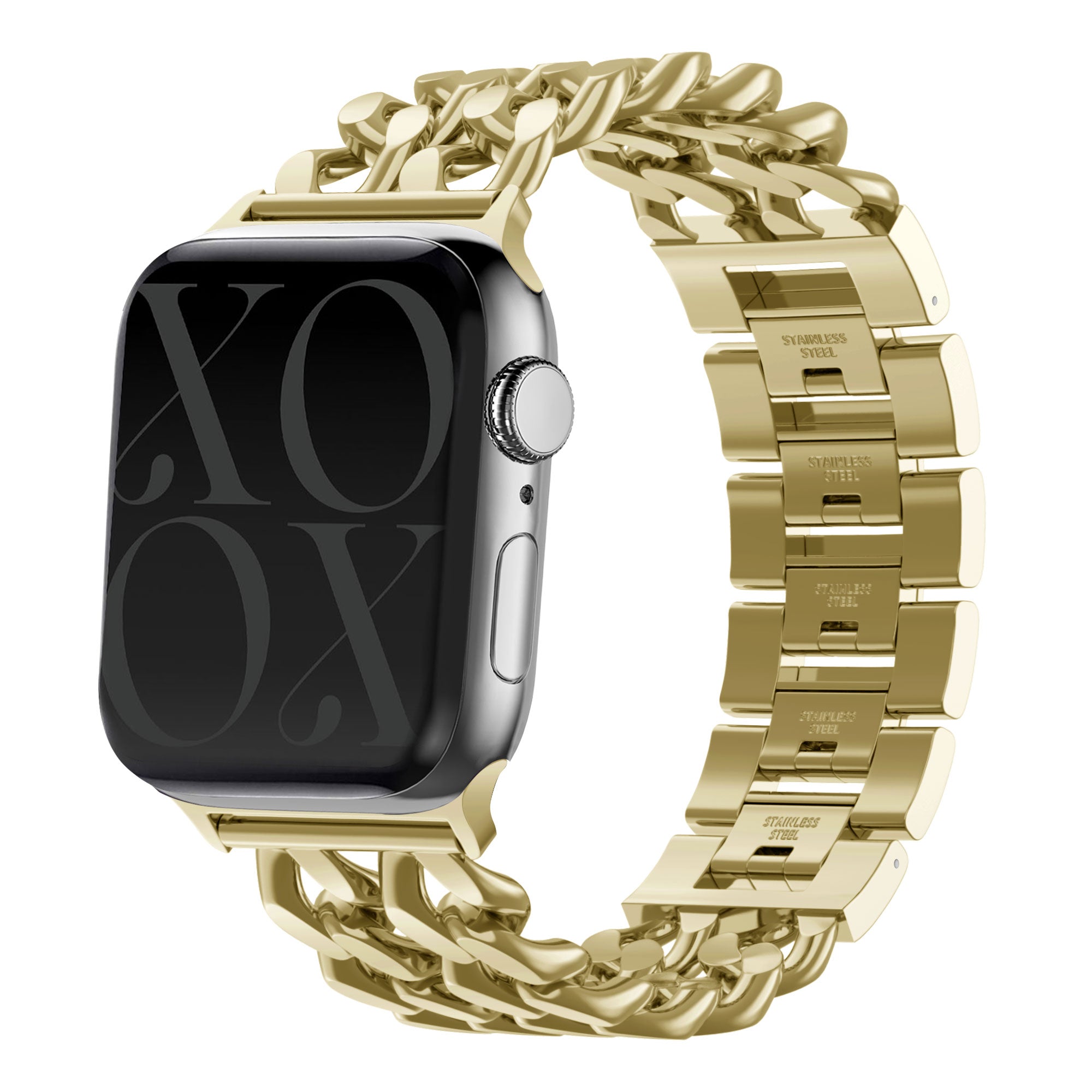 Correa acero cadena Apple Watch xoxo Wildhearts - 38/40/41/42mm (oro)