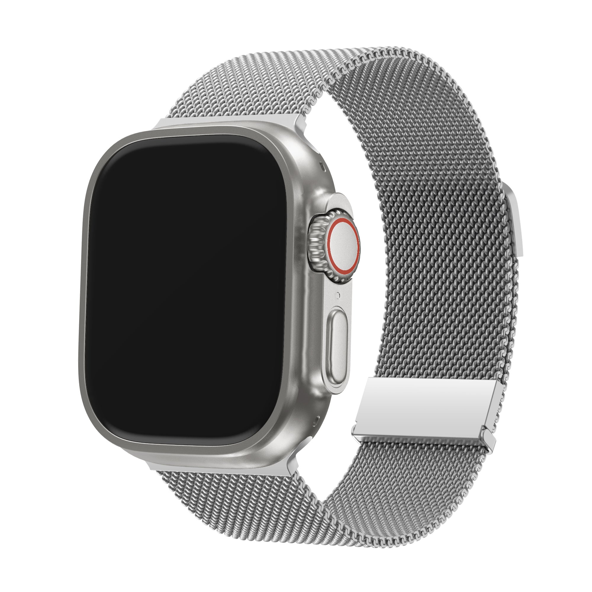 Balr. Apple Watch Milanese-Armband (Silber)