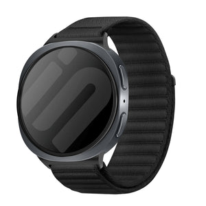  Samsung Galaxy Watch 8 - 44mm wave nylon bandje (zwart)