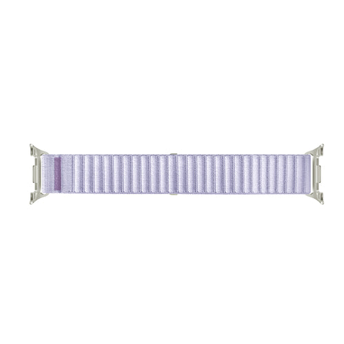 Bracelet nylon Wave Samsung Galaxy Watch 8 - 44mm (violet clair)