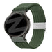 Bandz Garmin Forerunner 170 Woven Nylon Strap (Olive Green)