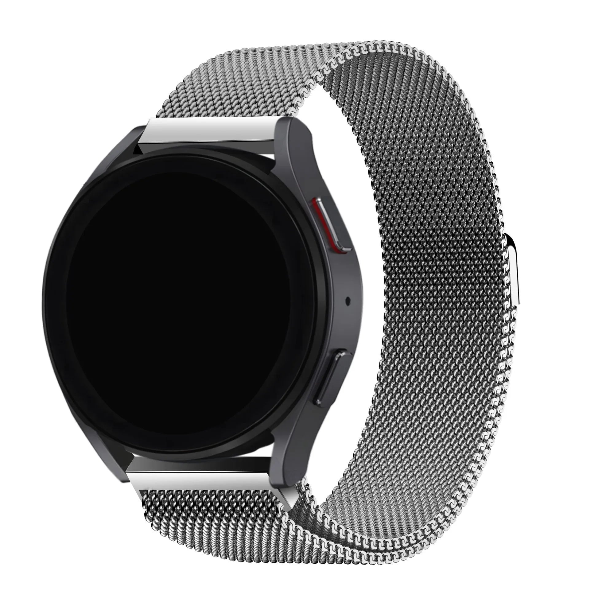 BALR Polar Unite Milanese Strap (Silver)