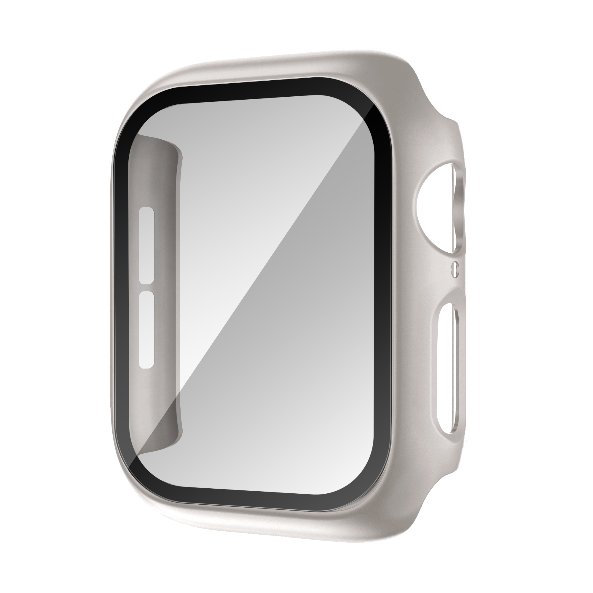 Bandz Apple Watch 10 - 46mm PC-Gehäuse mit Glass (Titan)