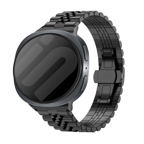 Samsung Galaxy Watch 8 - 44mm Jubilee Steel Strap (Black)