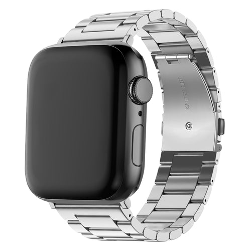 BALR. Correa de acero Apple Watch (plateada)