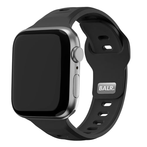 BALR Apple Watch Ultra outdoor siliconen band (zwart)