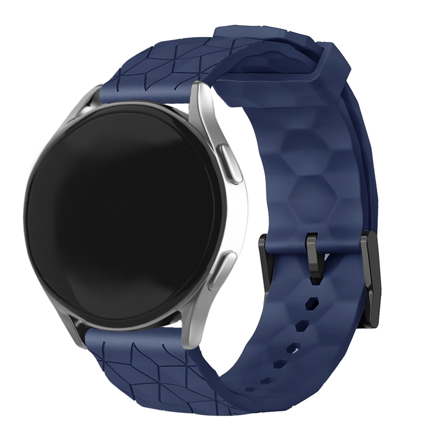 Amazfit GTR 4 Silicone Hexa Strap (Dark Blue)