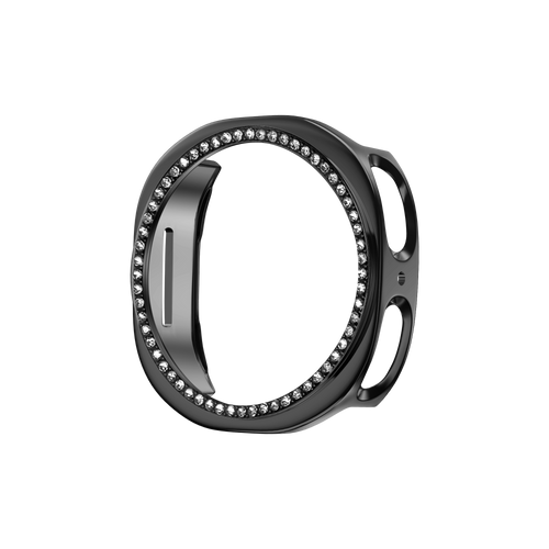 Bandz Samsung Galaxy Watch 8 - 40mm Diamond PC Case (Black)