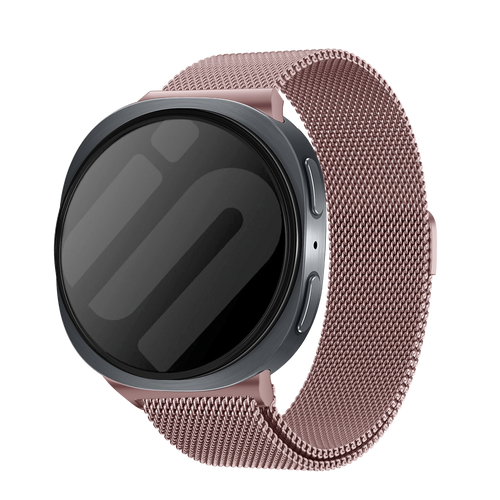 Correa milanesa Samsung Galaxy Watch 8 - 44mm (rosa rosado)