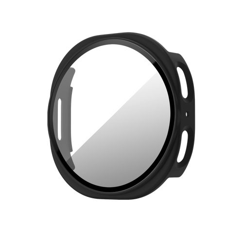 Bandz Samsung Galaxy Watch 8 - 40mm PC Hülle mit Glas (Schwarz)